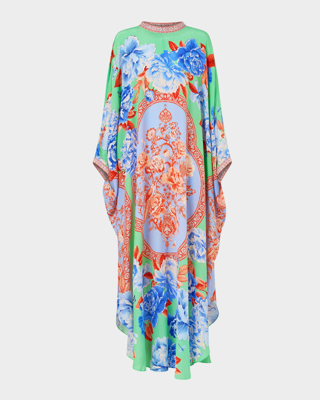 Topkapi Pop High-Collar Kaftan